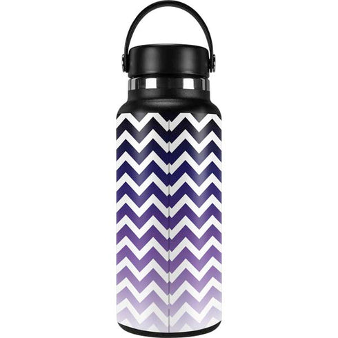 Chevron Purple Ombre Hydro Flask 32oz Wide Mouth Skin